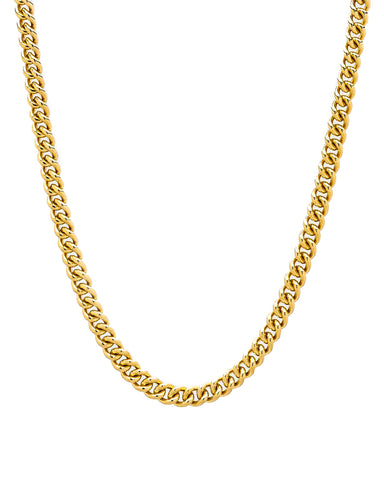 gold cuban chain necklace sovente jewelry